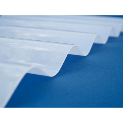 Chapa Import.ondulado 0,90 x Pies-Incoloro CENTER PLAST