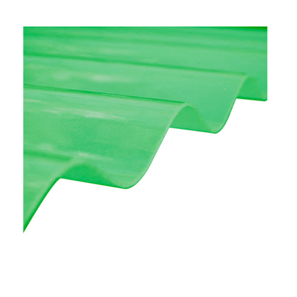 Chapa Import.ondulado 0,90 x Pies-Verde CENTER PLAST