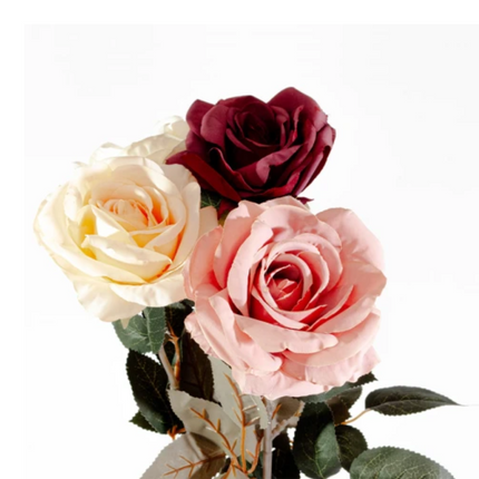 Rama de 3 Rosas Artificial