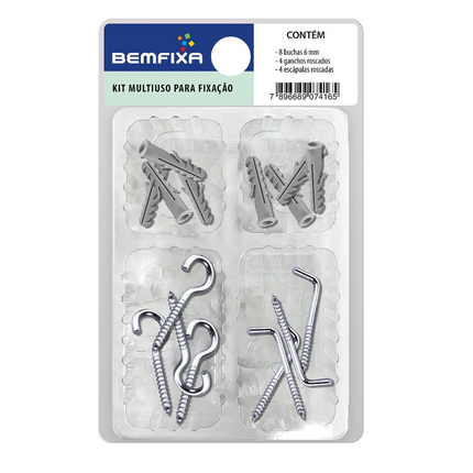 Kit ganchos BEMFIXA