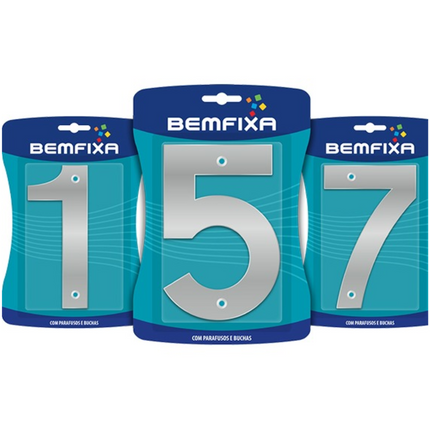 Numero "2" abs 145mm BEMFIXA