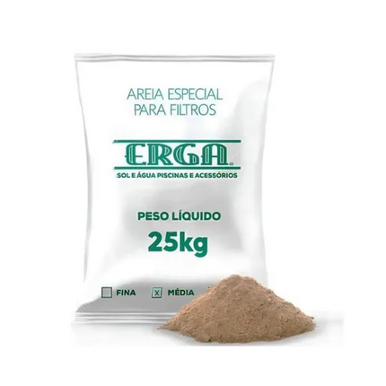 Arena filtrante x Kg-ERGA