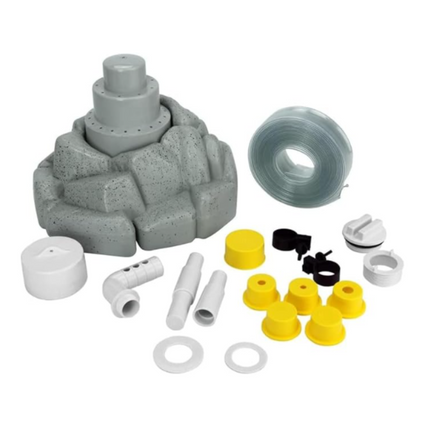 Fuente Flotante Roca con conexiones