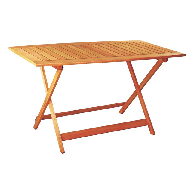 Mesa Rectangular Plegable de madera