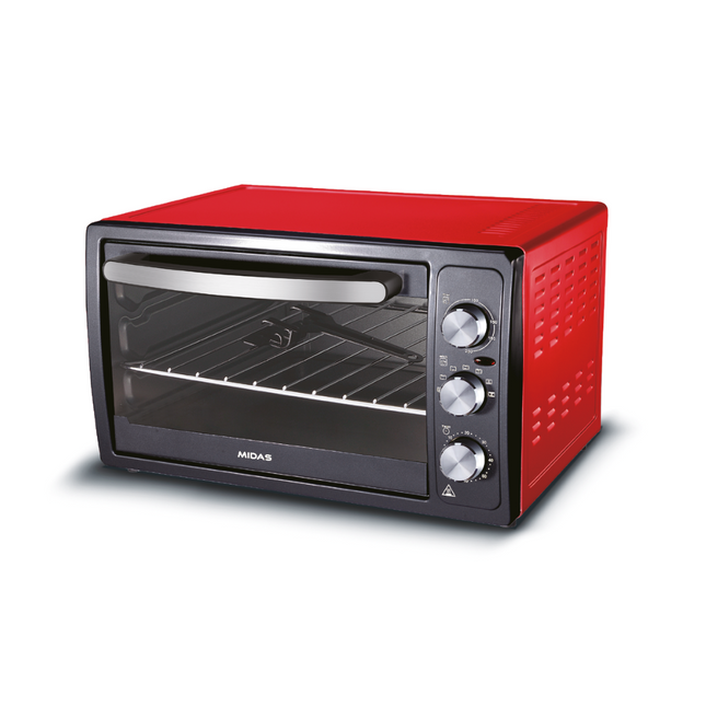 Horno Electrico Rojo 46L MD-HE46RC MIDAS