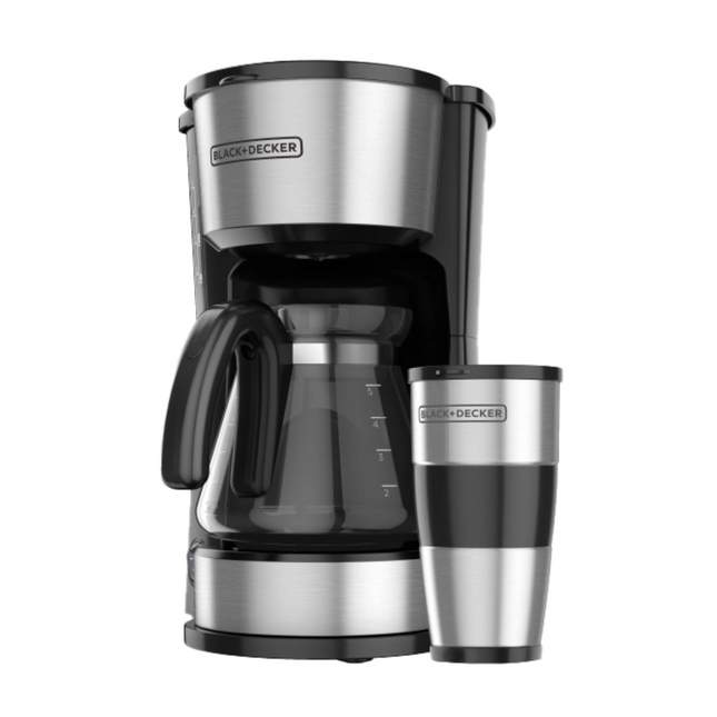 Cafetera 4 en 1de 5 tazas BLACK + DECKER