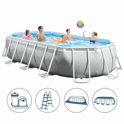Piscina ovalada c/estruc. 13365L INTEX