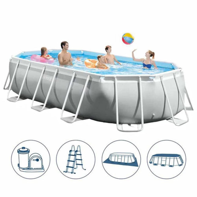 Piscina ovalada c/estruc. 13365L INTEX