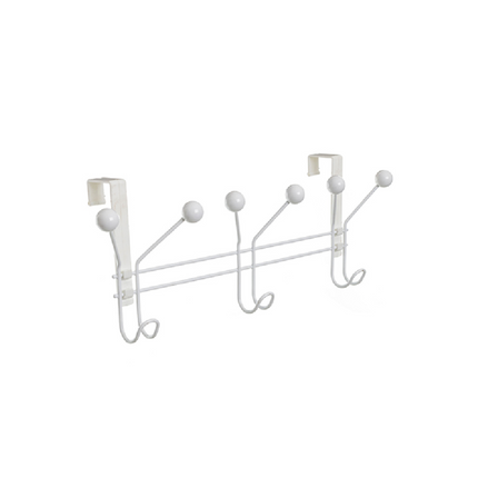 Colgador 3 ganchos blanco METALTRU