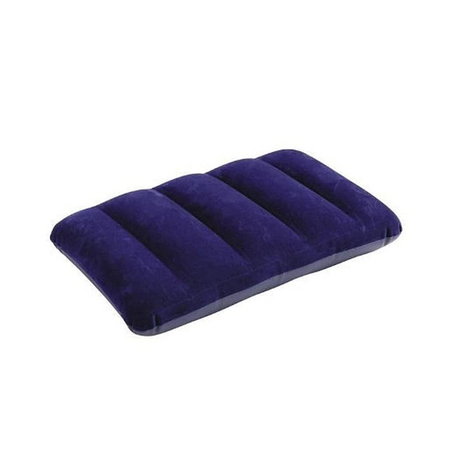 Almohada inflable azul 43x28x9cm INTEX