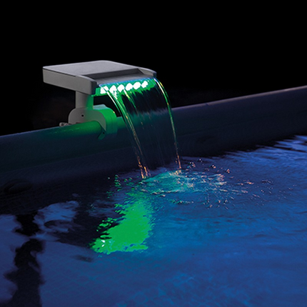 Cascada de agua c/ luces led INTEX