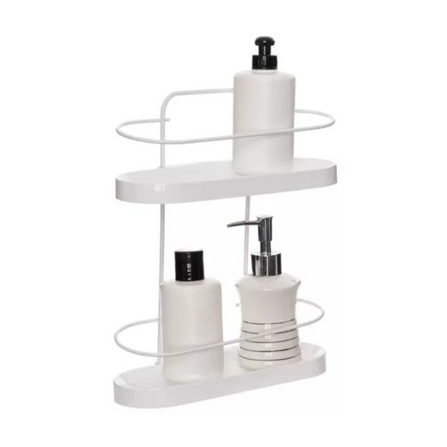 Organizador doble blanco METALTRU