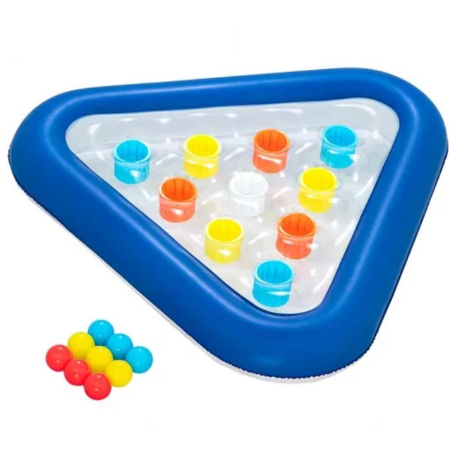 Juego inflable p/piscina BeerPong BESTWAY