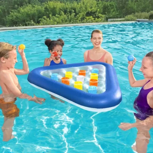 Juego inflable p/piscina BeerPong BESTWAY