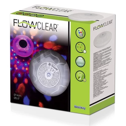 Luz Led flotante 4 colores BESTWAY