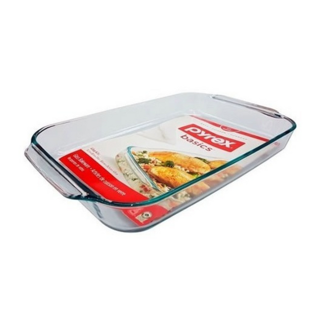 Asadera Rectangular 4.5L PYREX