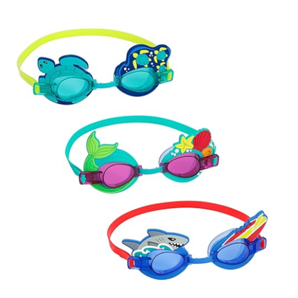 Lente p/natación infantil animalitos BESTWAY
