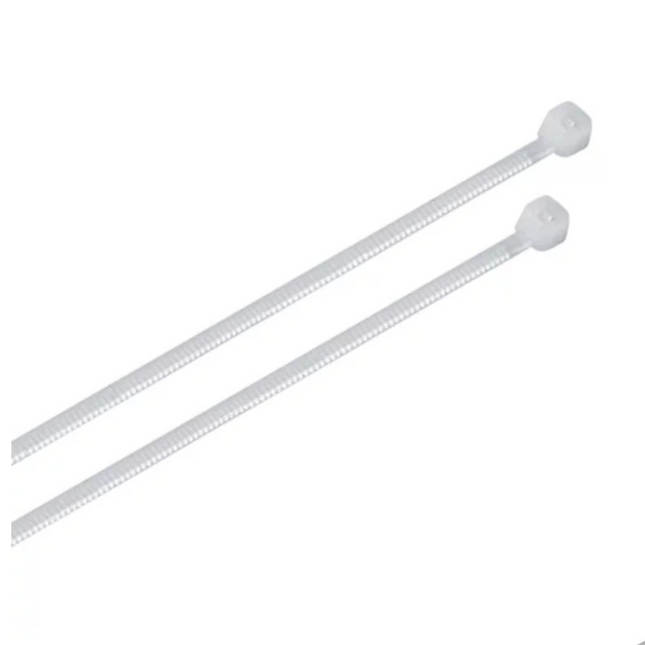 Cintillo 2.5mm x200mm 20 Un BEMFIXA Blanco