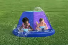 Tobogán doble 4,88m c/pulverizadores integrados BESTWAY