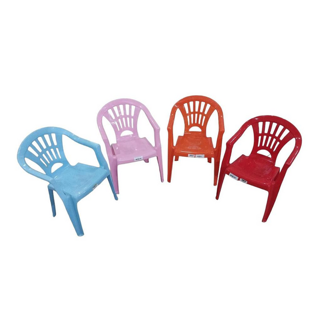 Silla Plástica p/Niños Colores Varios GEMPAR