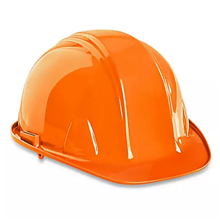 Casco de seguridad naranja KSEIBI