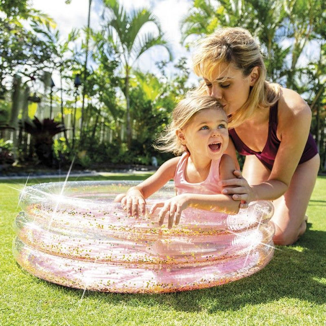 Mini piscina inflable Glitter INTEX