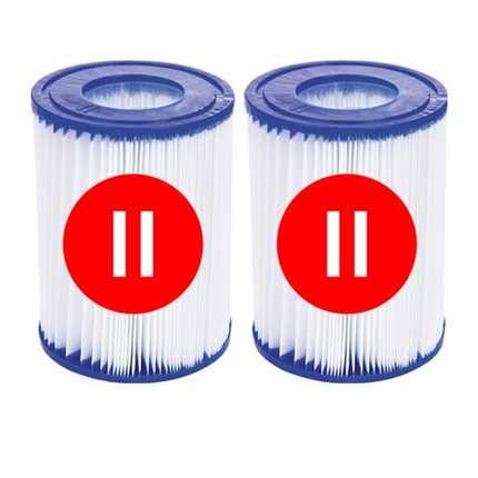 Cartucho P/filtro tipo II BESTWAY