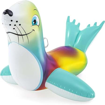 Flotador foca inflable p/montar BESTWAY