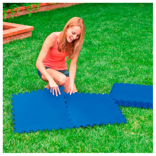 Protector para suelo 50x50cm x1cm 8un INTEX