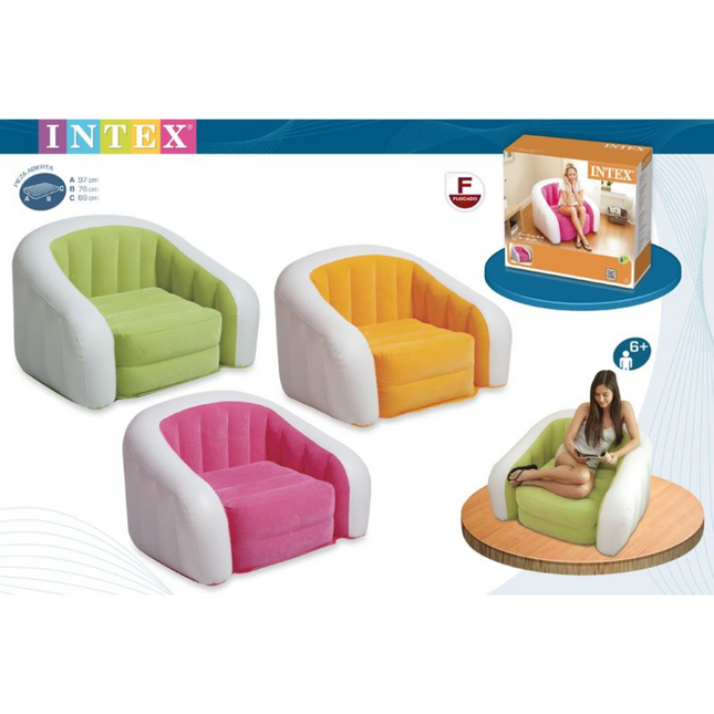 Sillón inflable para cafe club INTEX