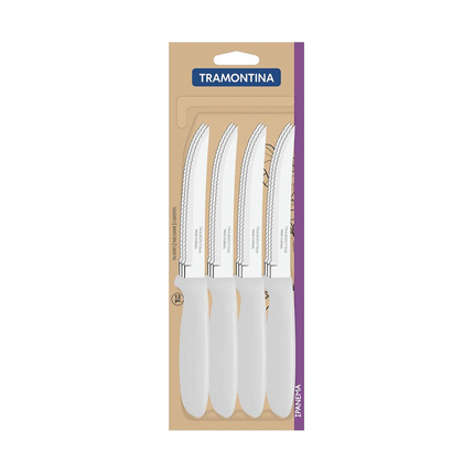 Cuchillo Ipanema Blanco x12 TRAMONTINA