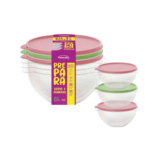 Kit Pote 3 Piezas Biovita PLASVALE