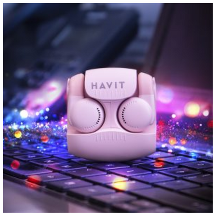 Auricular Bluetooth Rosado Ows907-rs Havit