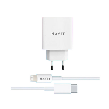 Cargador Tipo C - A Iphone carga rápida 20W HAVIT