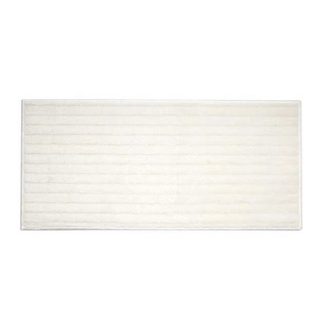 Alfombra poli 50x100 RAYAS BLANCO KAPAZI