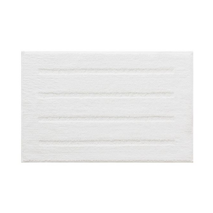 Alfombra microfibra onix 45x70 BLANCO KAPAZI