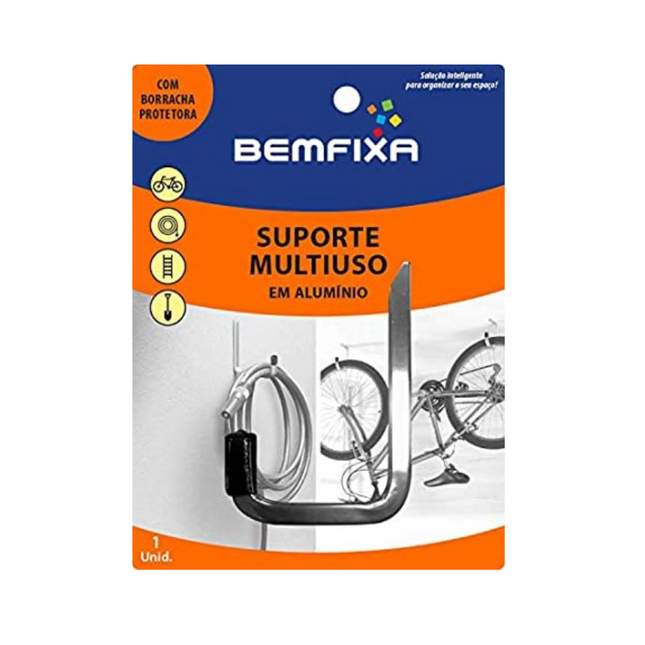 Gancho multiuso Nº2 c/ Kit Fijacion BEMFIXA