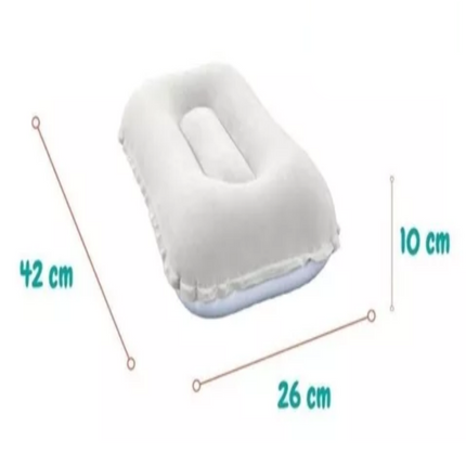 Almohada inflable de viaje 42x26x10cm BESTWAY