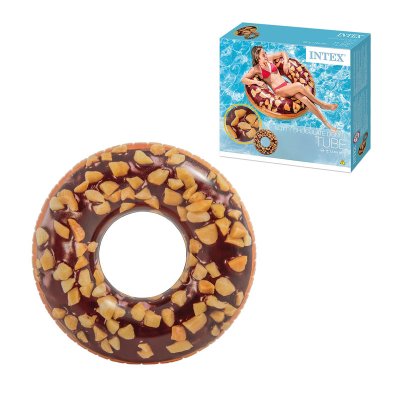 Salvavidas redondo 114cm Donut chocolate INTEX