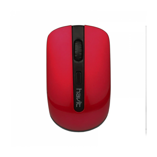 Mouse Wireless (Rojo) 1600DPI 2.4 HAVIT