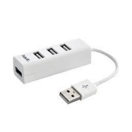 Adaptador HUB 4 tomas USB 10cm HAVIT