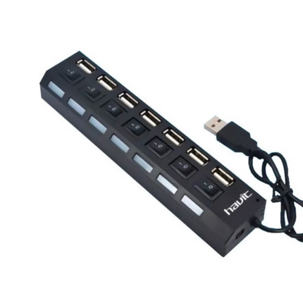 Adaptador HUB 7 USB HAVIT