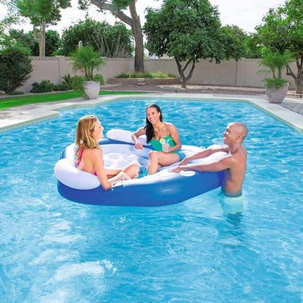 Isla flotante x3 BESTWAY