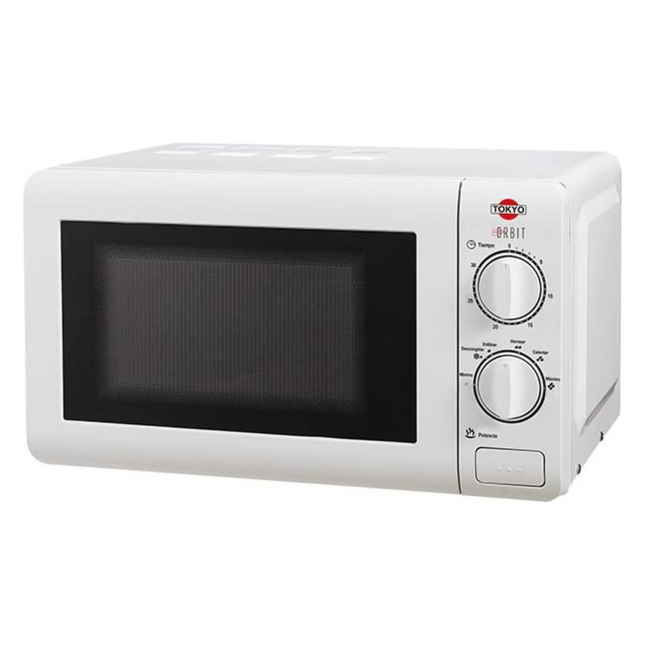 Microondas Orbit 20 Lts Manual con Grill Tokyo