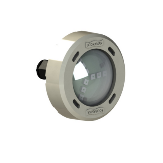 Optica LED ECO Plastico RGB 9 W-SODRAMAR