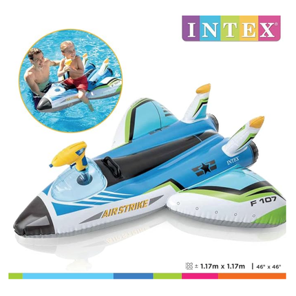 Flotador inflable nave espacial con pistola INTEX