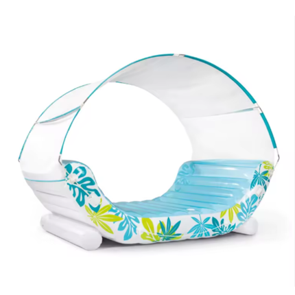 Balsa doble con techo y portavaso INTEX