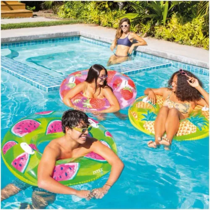 Flotador circular frutas tropicales INTEX