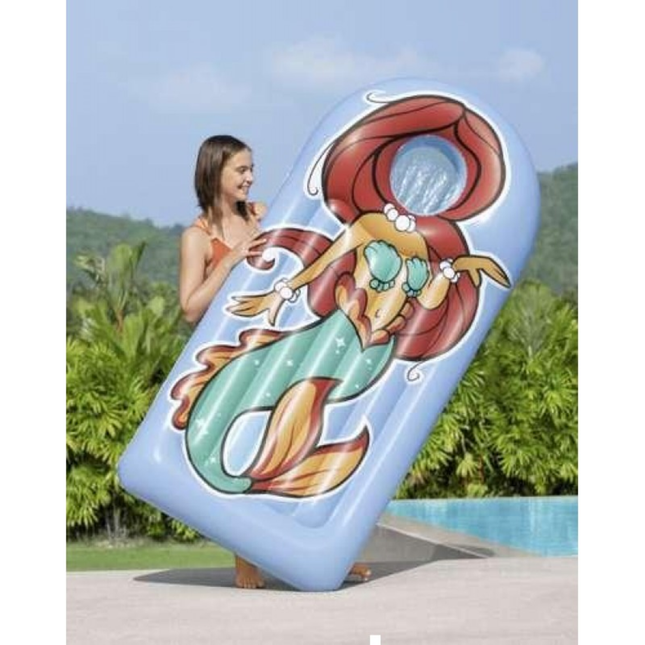 Colchoneta inflable Face Flip p/ piscina BESTWAY