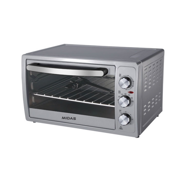 Horno Electrico plateado 46L MIDAS